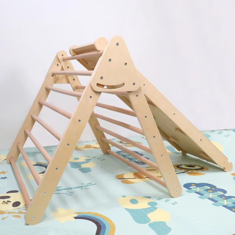 Baby Triangle Frame – INS Climbing Frame, Slide, Indoor Wooden Training Toy