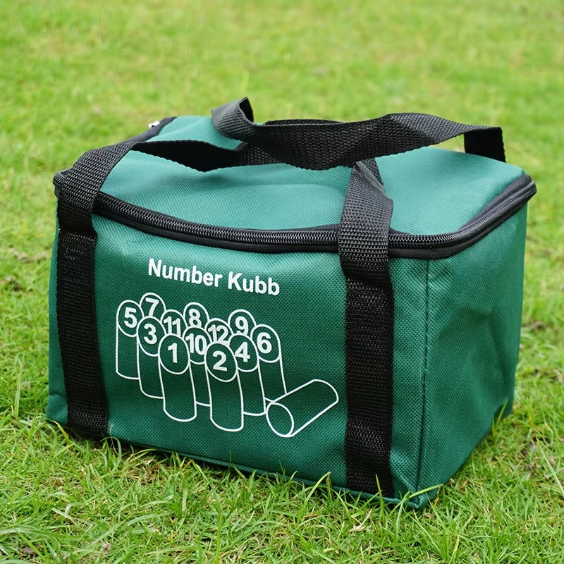 Finland Kubb Toss – Eco-Friendly Bamboo Outdoor Lawn Toy, Family Fun, In Stock!
