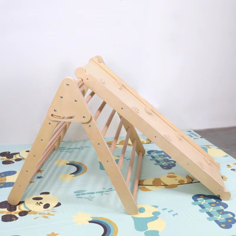 Baby Triangle Frame – INS Climbing Frame, Slide, Indoor Wooden Training Toy