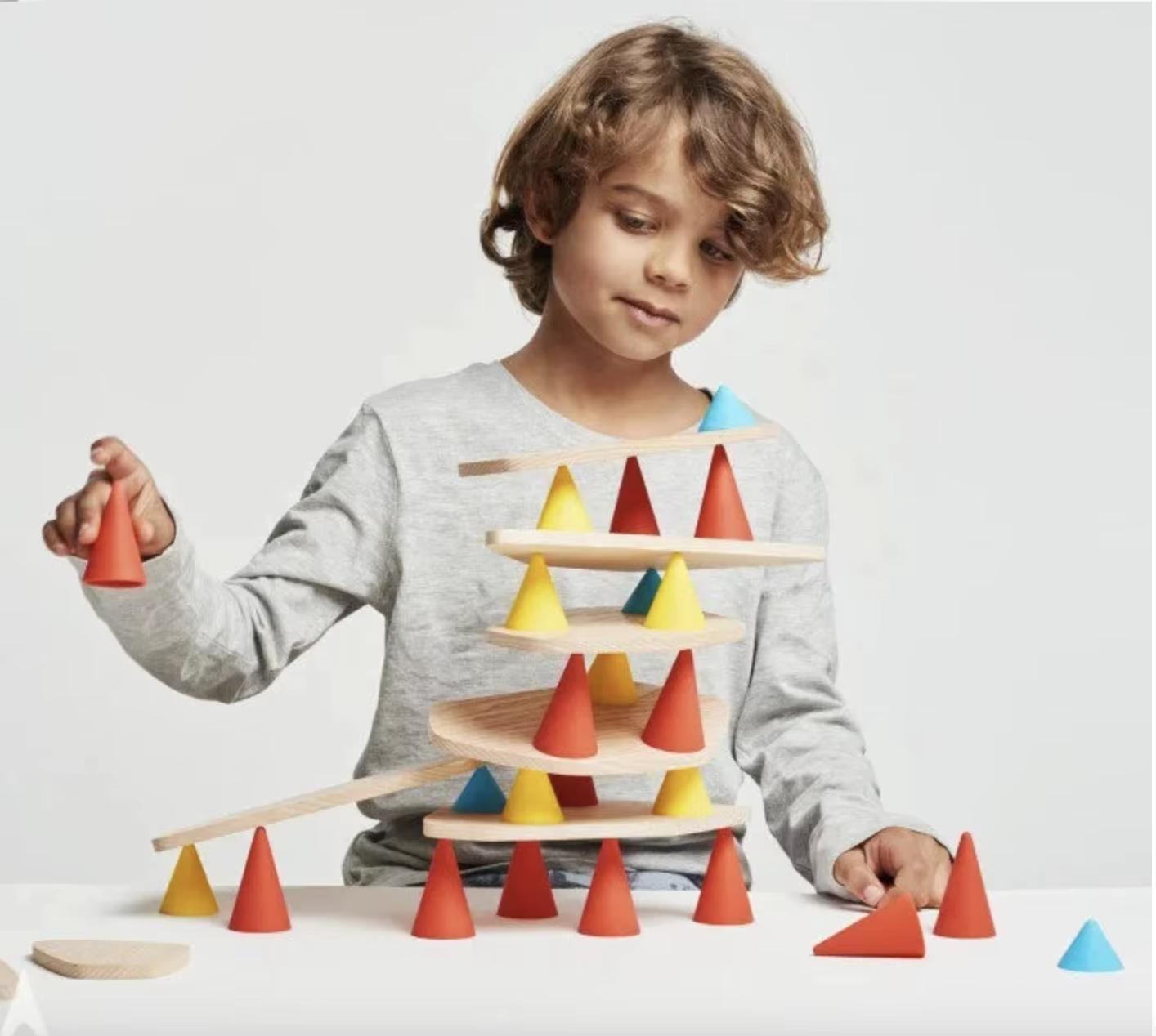 5-7 Years Educational Wooden Master Balance Tower – Stacking & Construction Blocks for Kids