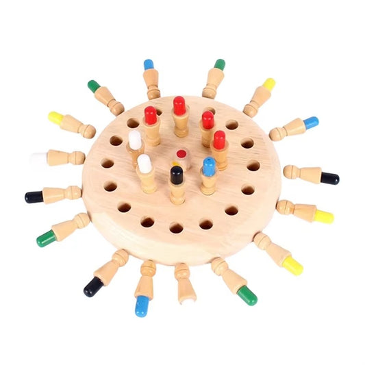Customizable Educational Building Blocks Memory Chess – Children's Logical Thinking & Fine Motor Skills