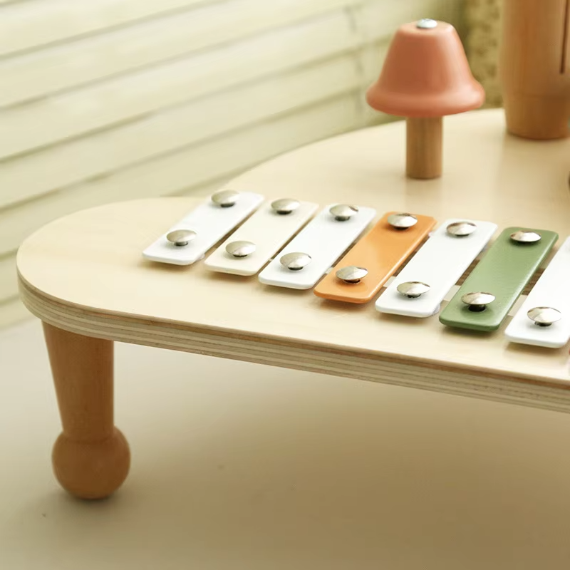 Montessori-Inspired Drums & Percussion – Music Puzzle, Early Learning Noise Makers