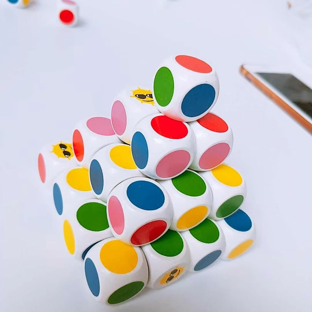 Wood Dice – Blank/Printed/Engraved, 6-Sided, Kid Entertainment Game