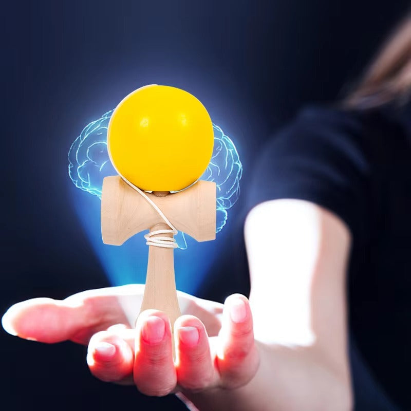 Wholesale Factory Mini Kendama – Colorful Wooden Toy (5-7 Years), Various Colors by Krom Jumbo Wood