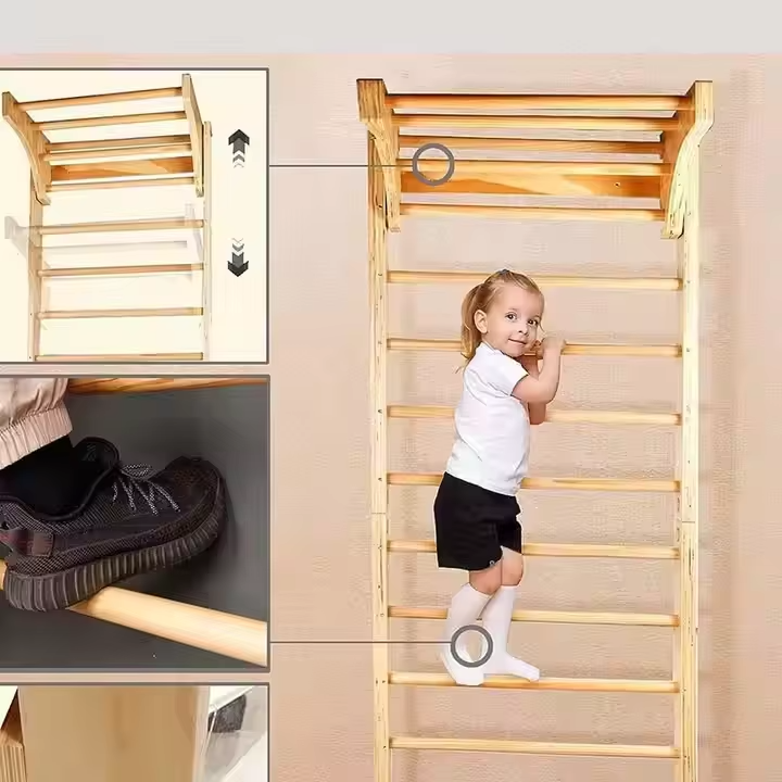 Montessori Indoor Gym – Adult-Child Playground, Fitness & Climbing