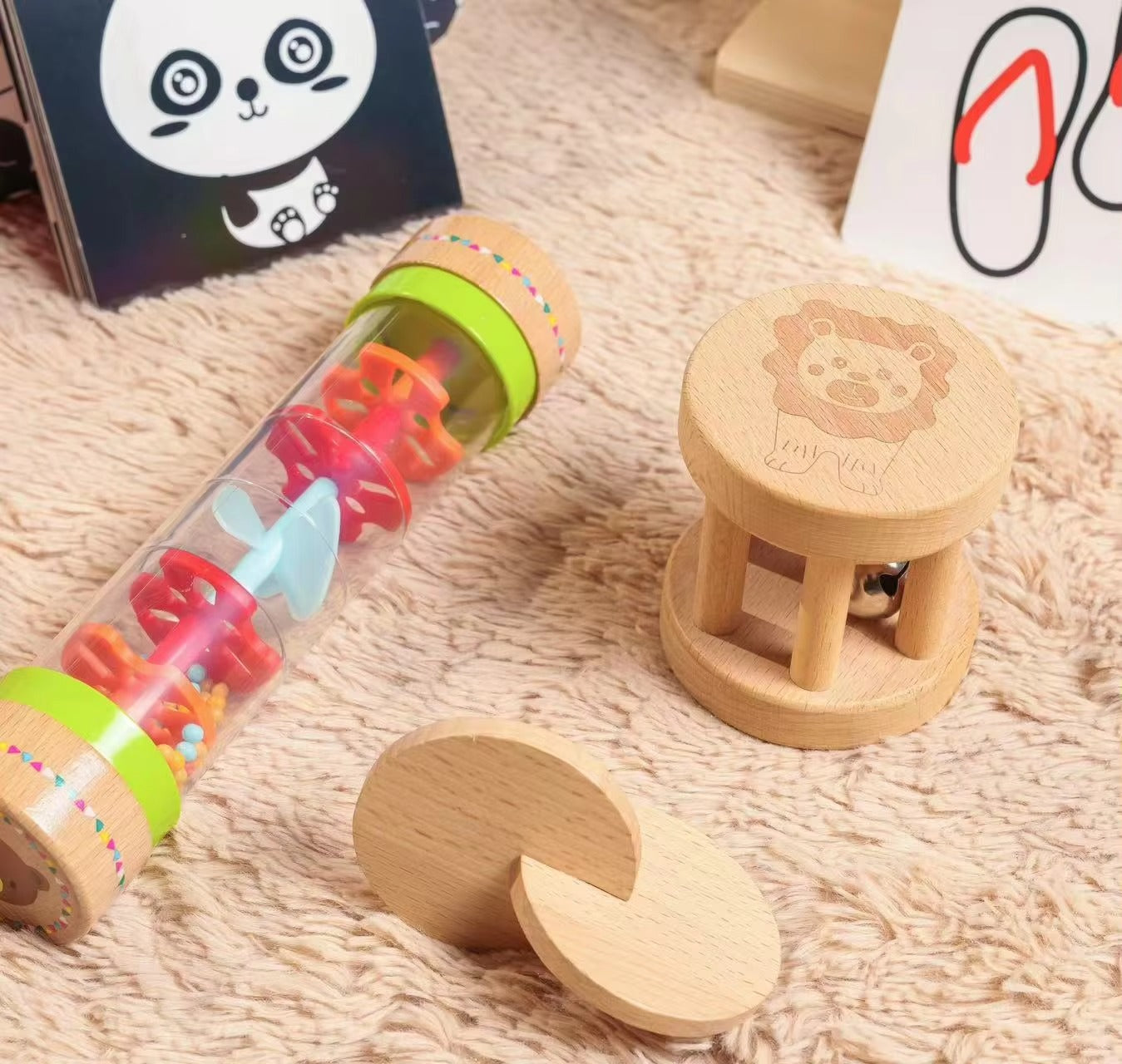 Montessori Play Kits for Kids – Love Play Kit, 0-6 Month Educational Box Set, Montessori Toy