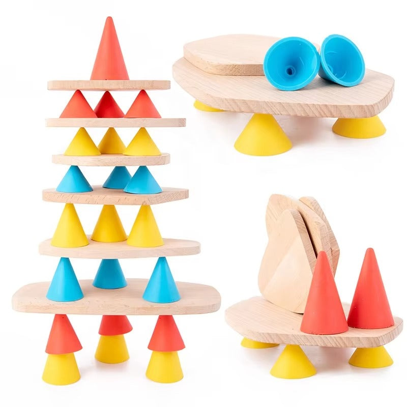 5-7 Years Educational Wooden Master Balance Tower – Stacking & Construction Blocks for Kids