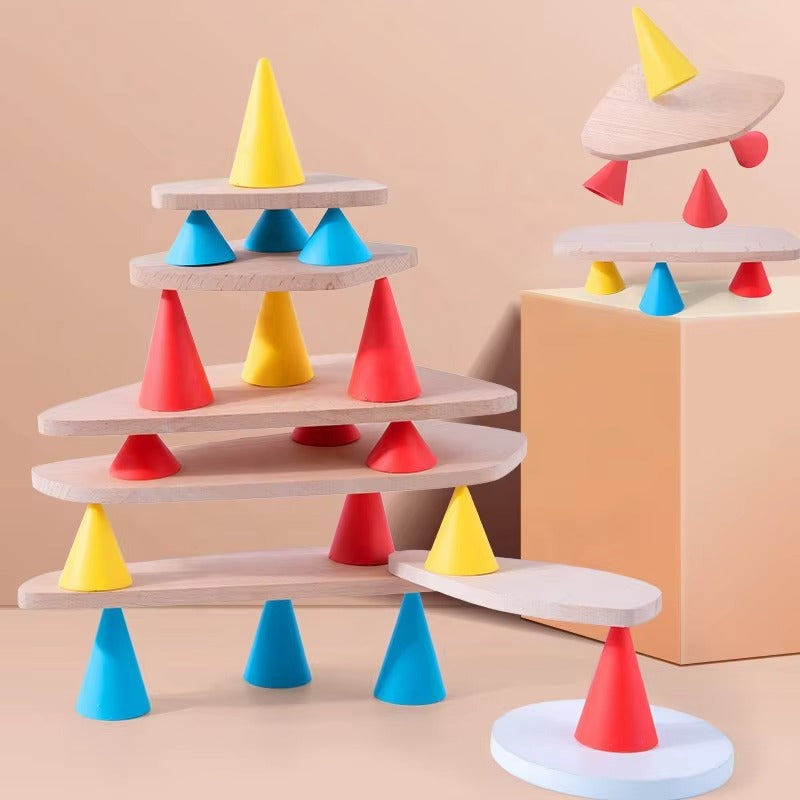 5-7 Years Educational Wooden Master Balance Tower – Stacking & Construction Blocks for Kids