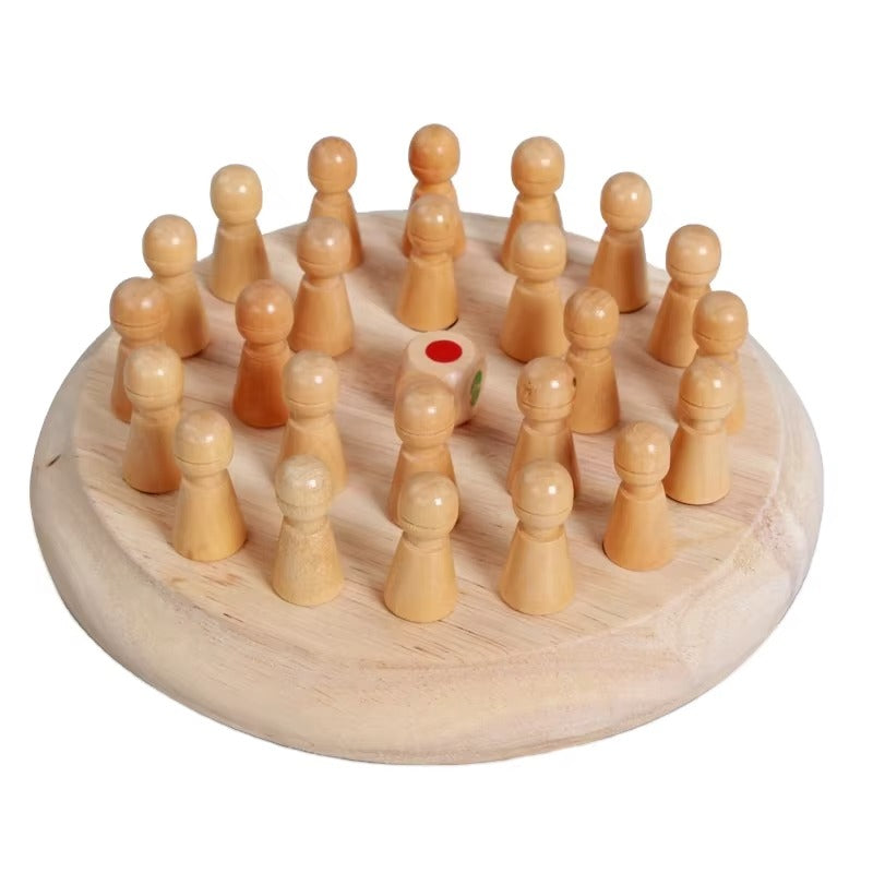 Customizable Educational Building Blocks Memory Chess – Children's Logical Thinking & Fine Motor Skills