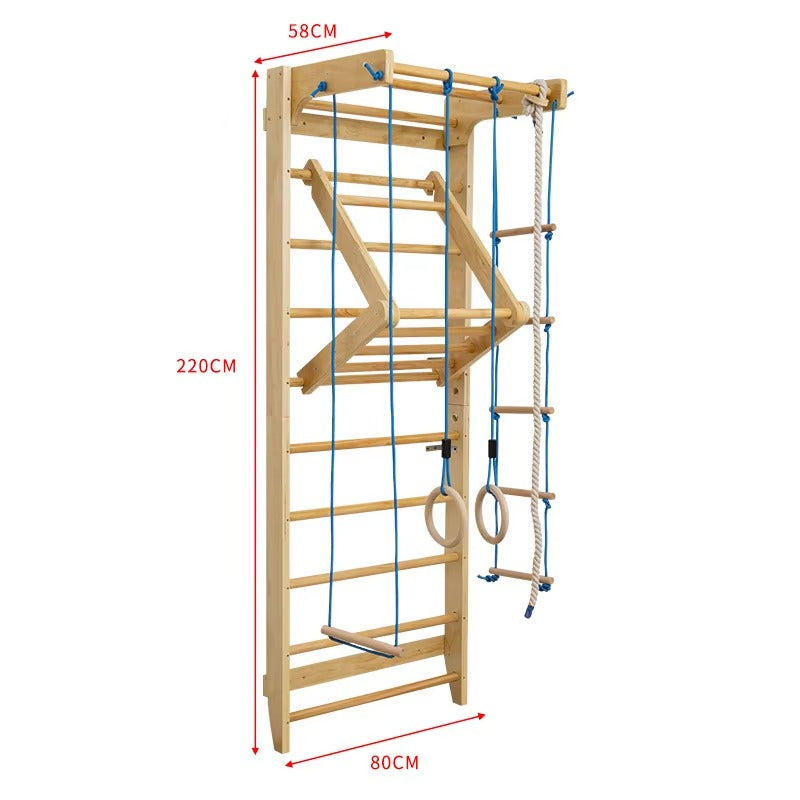 Montessori Indoor Gym – Adult-Child Playground, Fitness & Climbing