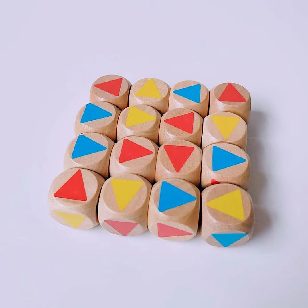 Wood Dice – Blank/Printed/Engraved, 6-Sided, Kid Entertainment Game